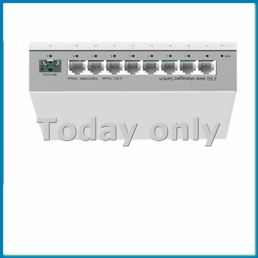 Sfp+ 10G Managed Switch 8 Port - 2.5GbE スマートマネージドスイッチ 8ポート 2500Mネットワーク 10G SFP+スロット