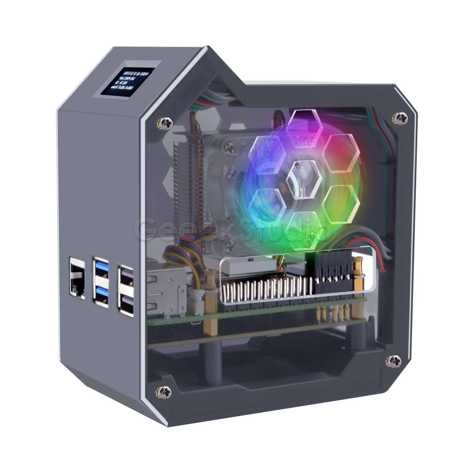 Turing Pi 2 - N07 nvme nasミニタワー,raspberry pi 5,アイスタワー付き,m.2 nvme