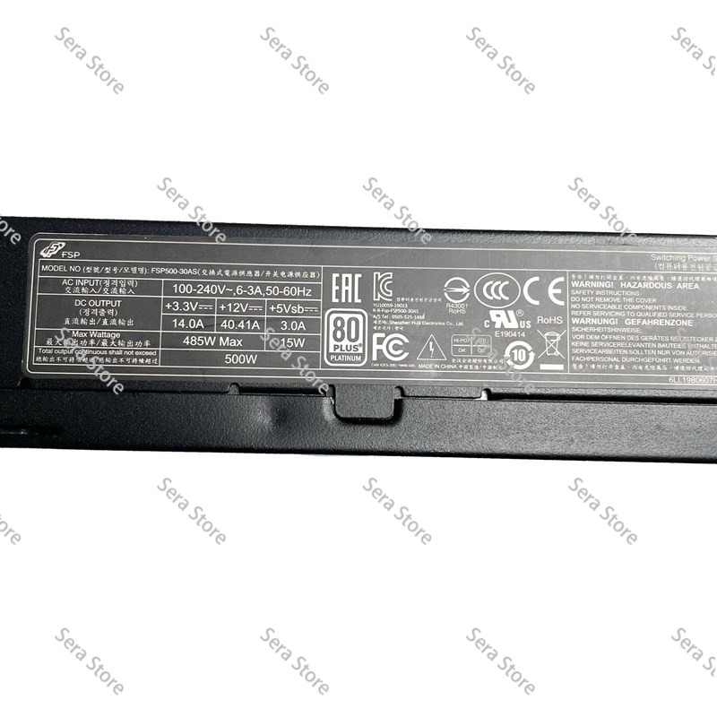 500W Flex ATX電源ユニット 80 PLUS Pl - Atx Power Supply 1U Flex 500W のレビューと価格